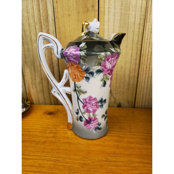 RARE Vintage Limoges Porcelain Tea Set - Picture 7 of 16